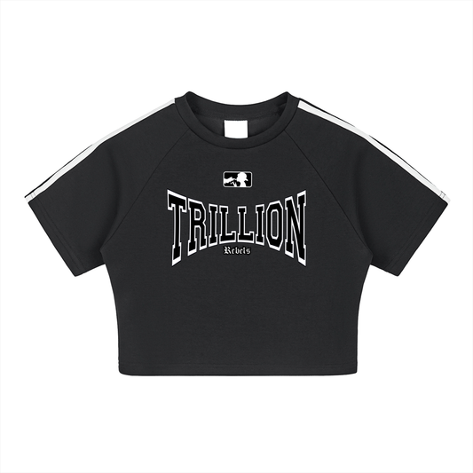 TRILLION “Zero Fucks” Women’s Crop Tops
