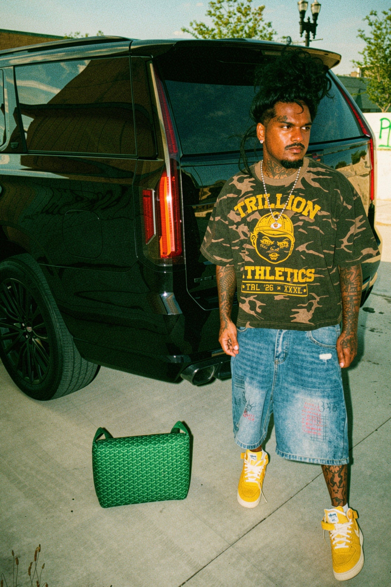 TRILLION “Athletics” Camo Tee
