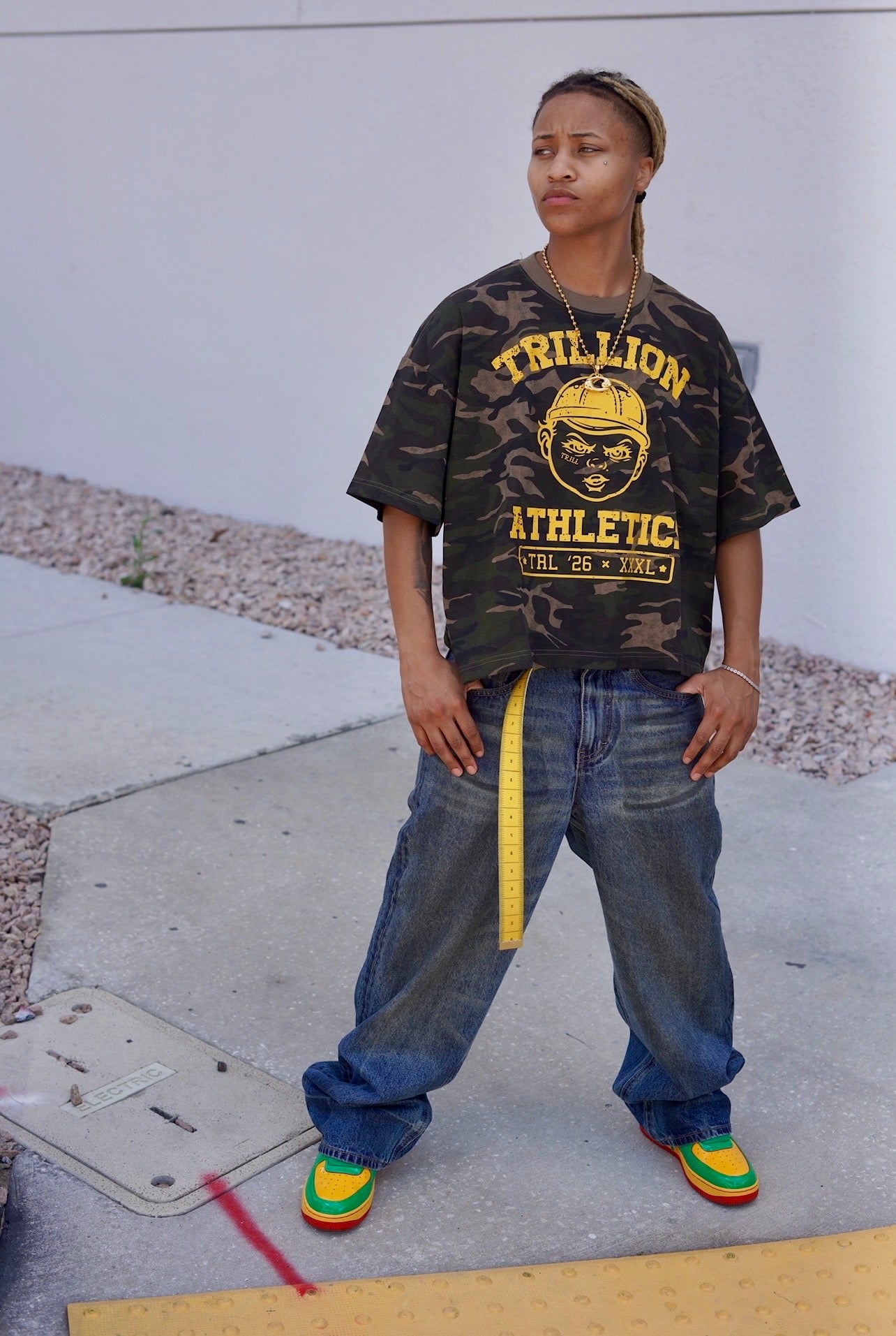 TRILLION “BeyBeyKidz” Camo Tee
