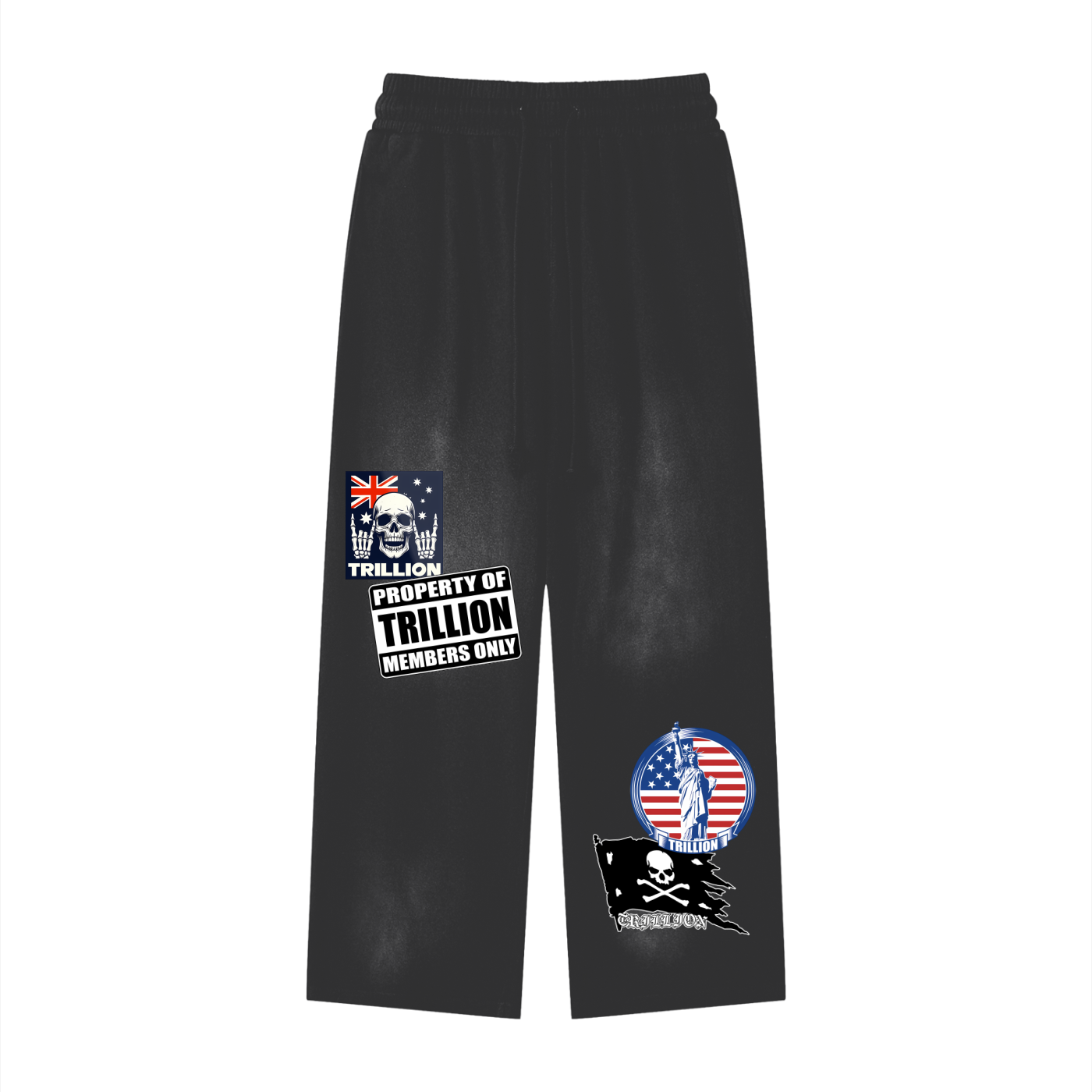 TRILLION MEMBERS ONLY Sunfade Baggy Sweatpants
